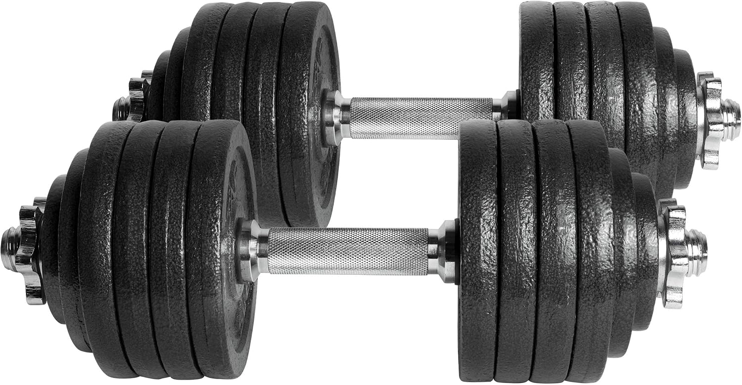 Adjustable Dumbbell Set 105lbs - огляд і ціна Home Gym Set