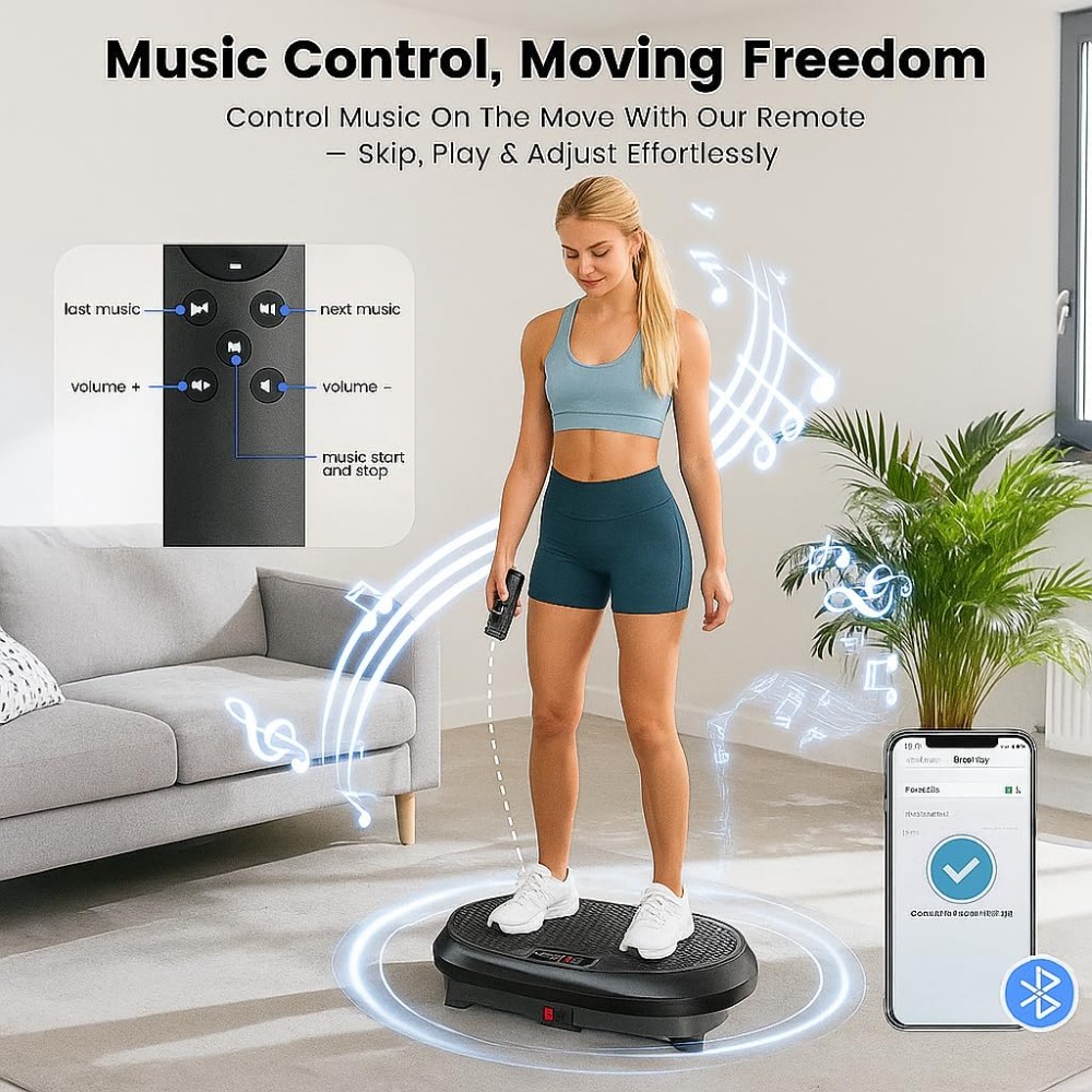 Vibration Plate Exercise Machi - огляд і ціна Home Gym Training Program