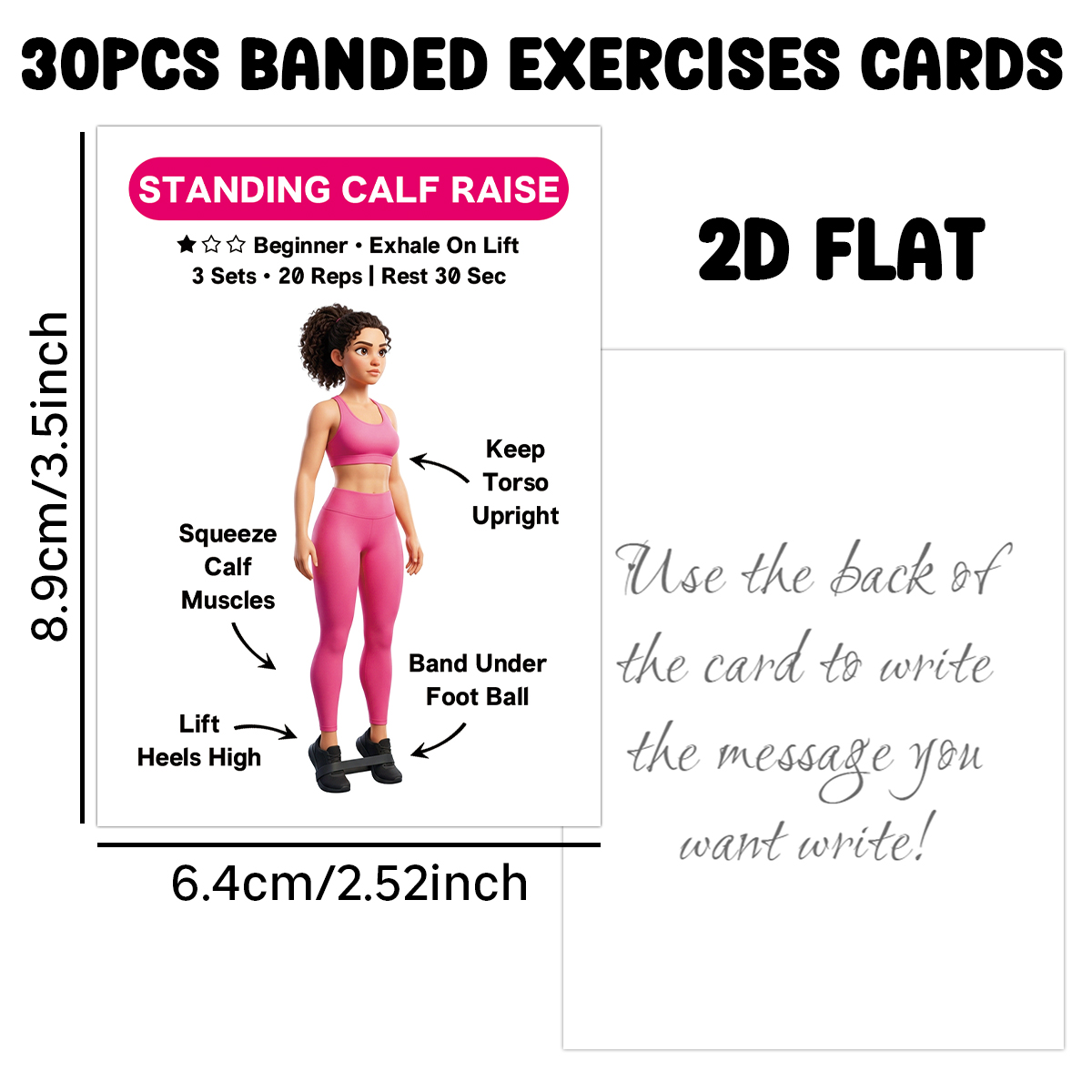 30pcs Banded Exercise Cards,Fu - огляд і ціна Home Gym Guide